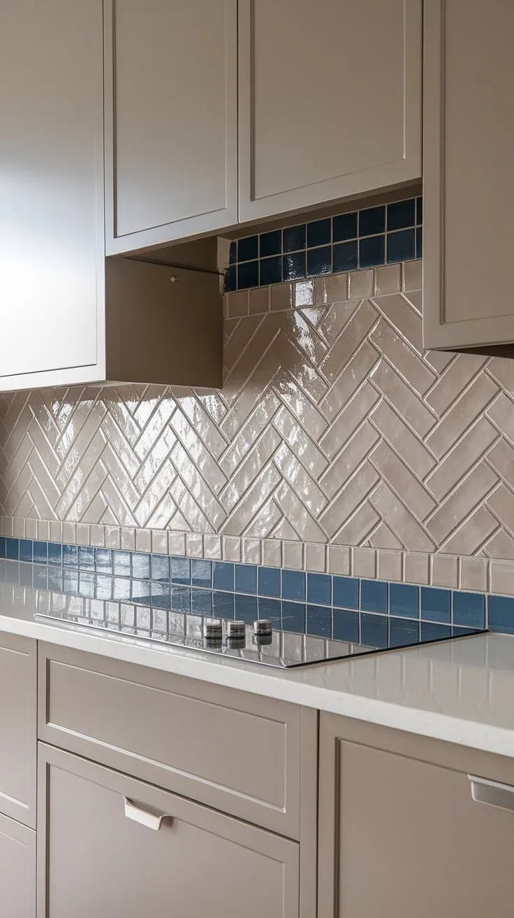 This neutral galley kitchen proves that small doesn't mean sacrificing style.  The L-shaped design maximizes space, and the absence of wall cabinets creates an airy feel.  This small kitchen design, showcasing slim kitchen ideas, is a perfect example of small kitchen decor ideas and a stunning small kitchen before and after transformation.