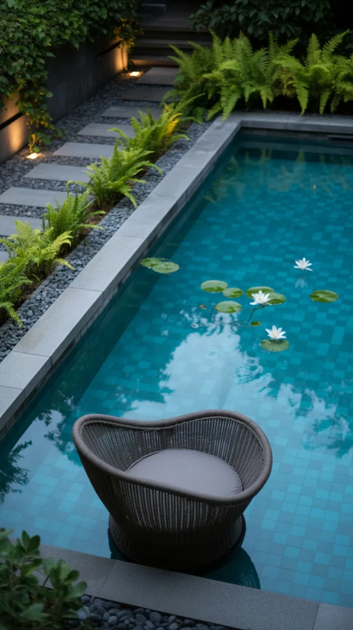 Infinity-Edge Oasis of Turquoise Tranquility
