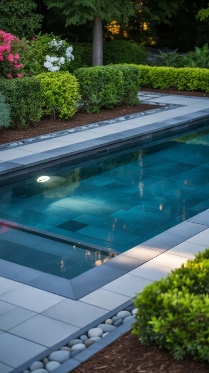 Luminous Modern Pool Retreat Amid Lush Gardens