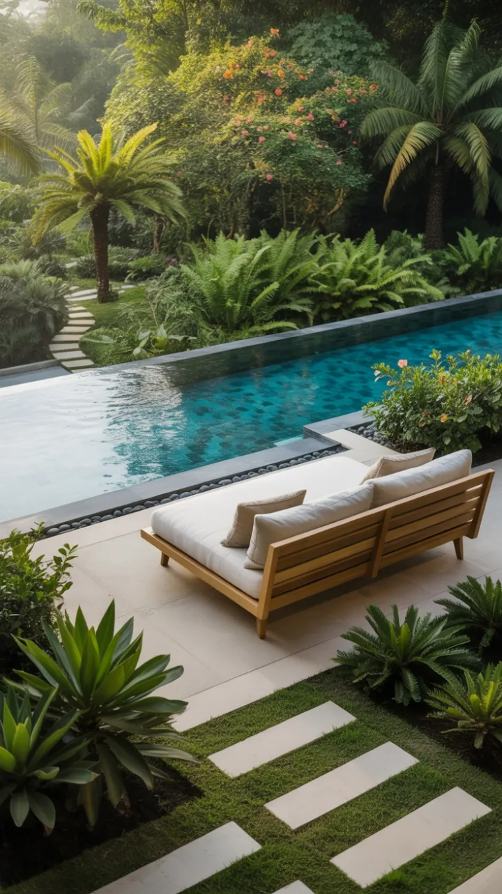 Endless Tropical Serenity at a Luxurious Infinity Pool