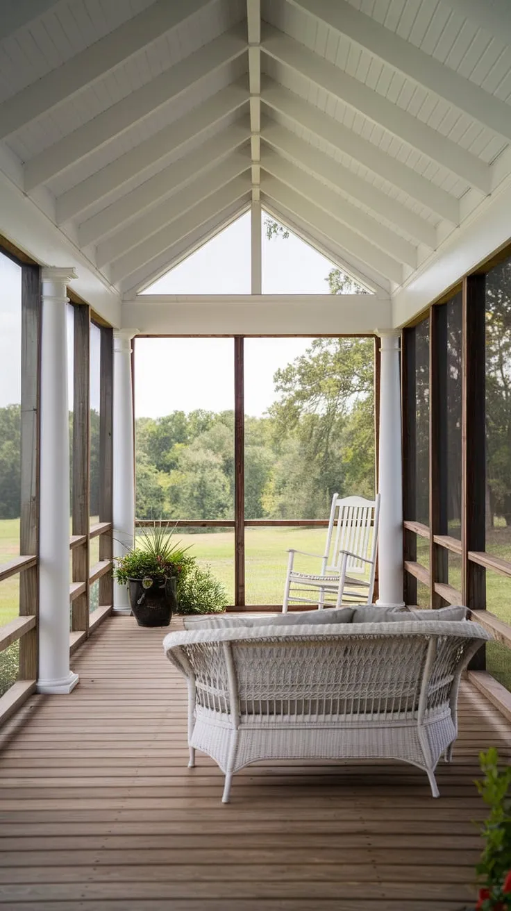 Cozy Retreat with a Vaulted Ceiling and Lush Views