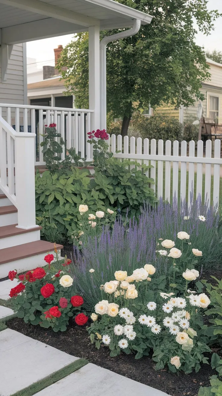 Charming Low-Maintenance Porch Landscaping Ideas