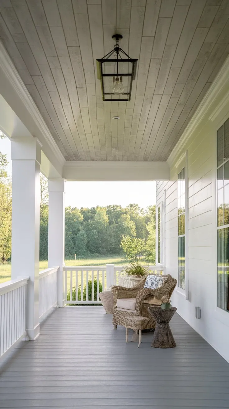 Modern Farmhouse Porch: A Cozy Retreat in Nature
