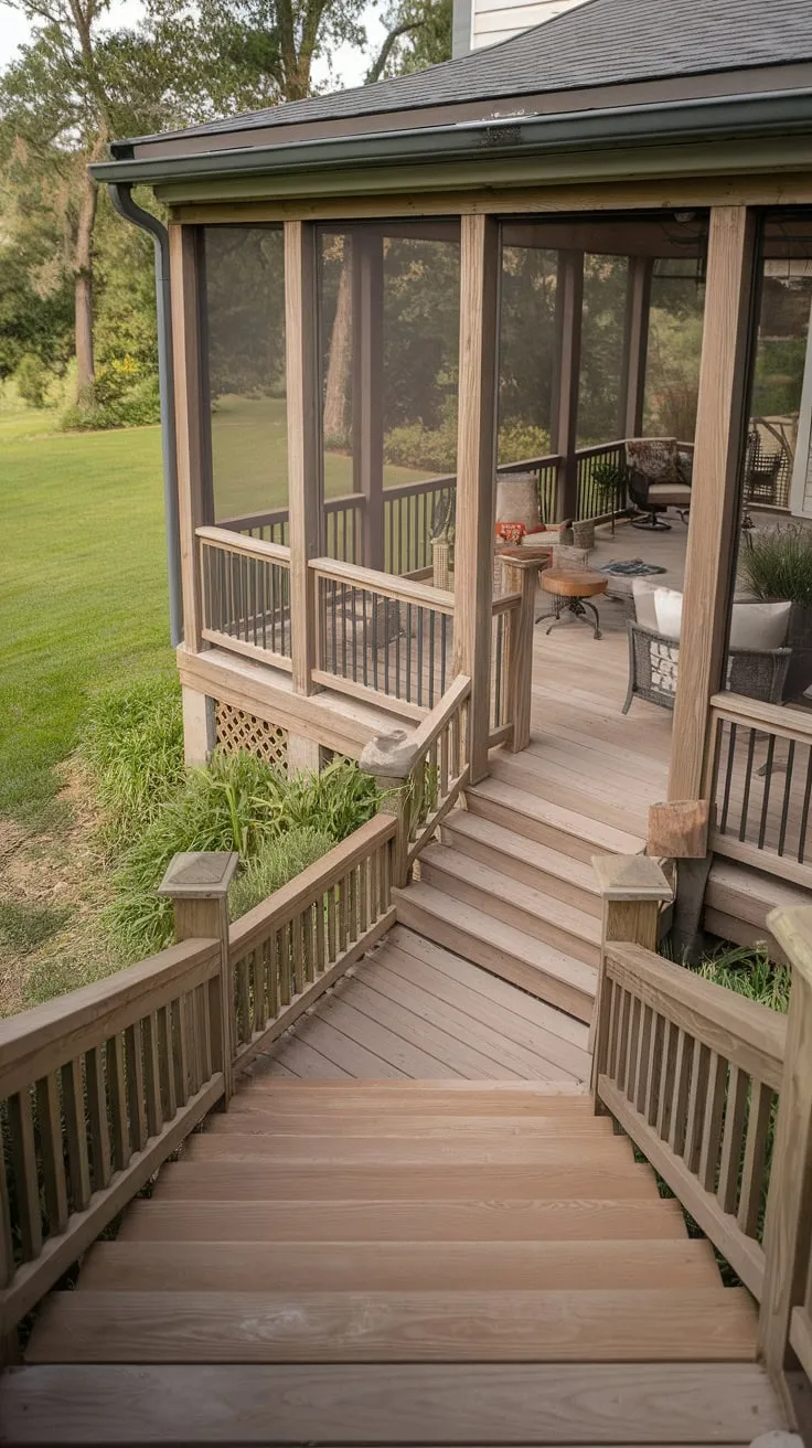 Cozy Porch Retreat with Lush Lawn Access