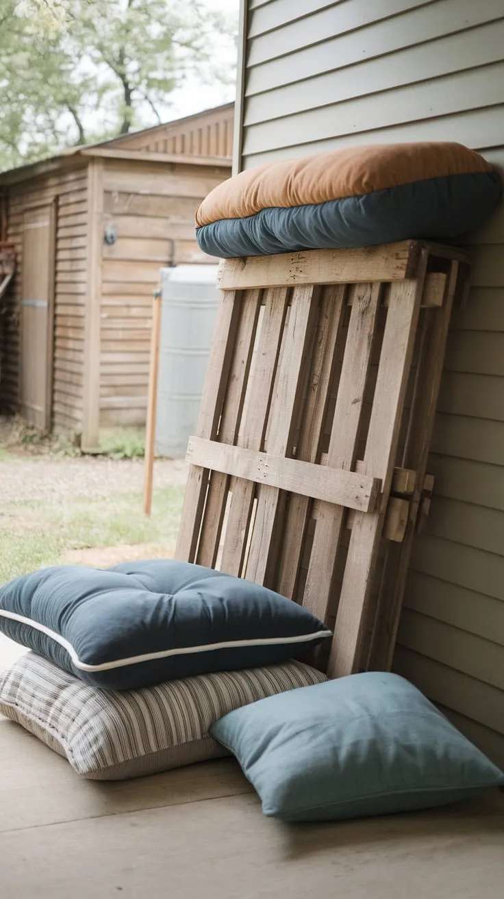 Creative Porch Storage Ideas with Pallets