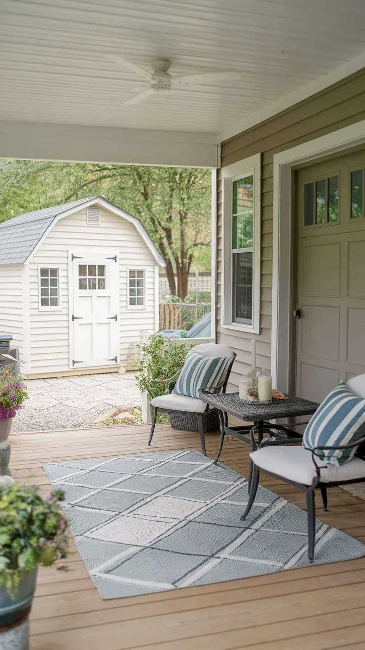 Transform Your Porch with Stylish DIY Storage