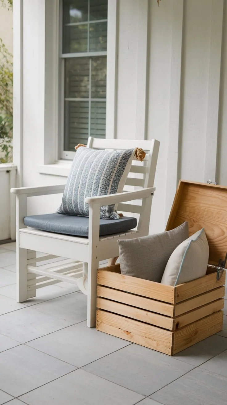 Transform Your Porch with Stylish Storage Ideas