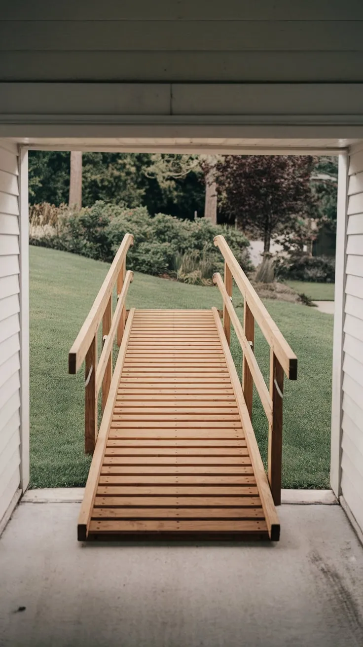 Easy Access: A Welcoming Ramp to Your Garage