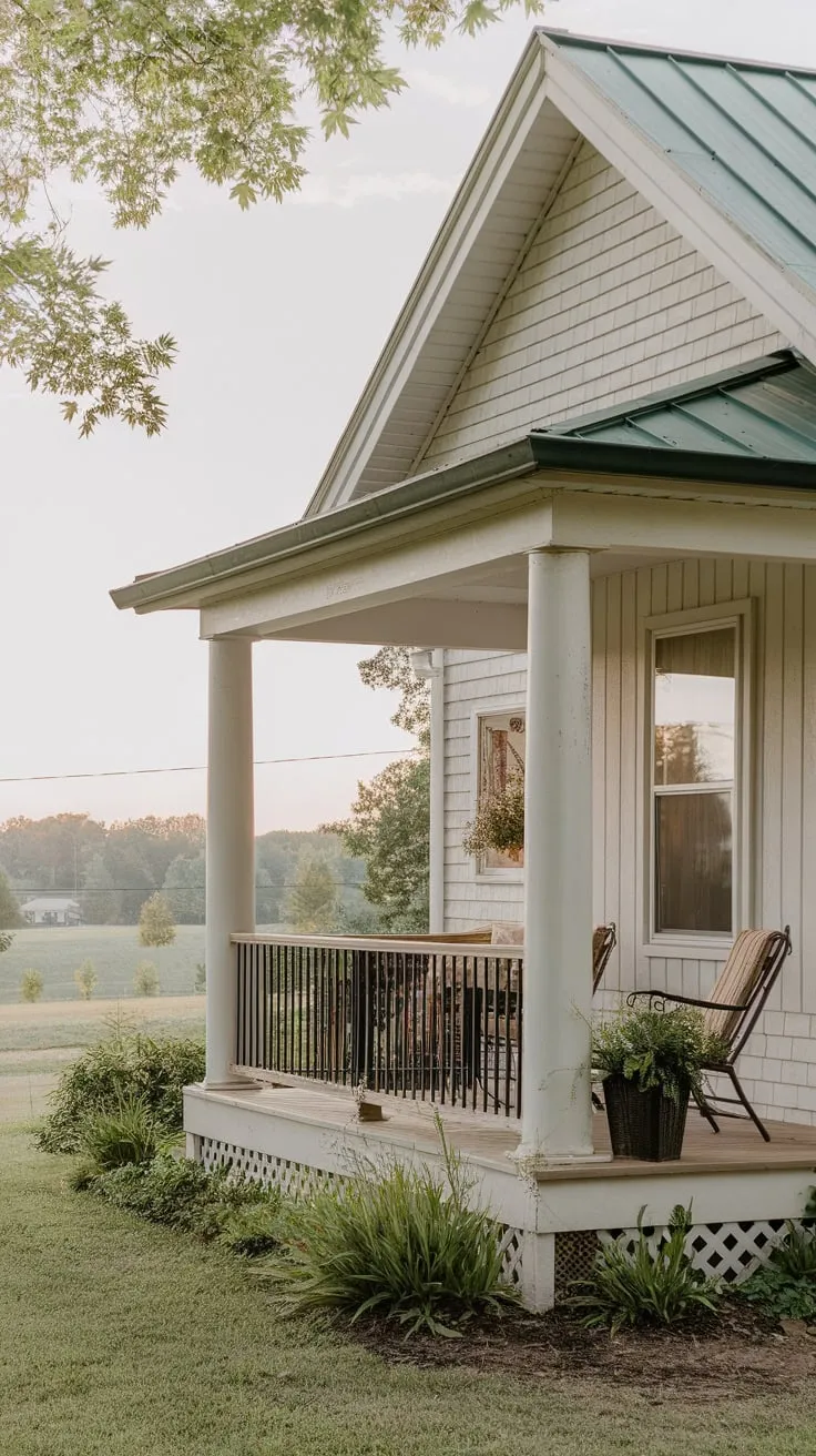 Serene Ranch Retreat Featuring a Welcoming Porch