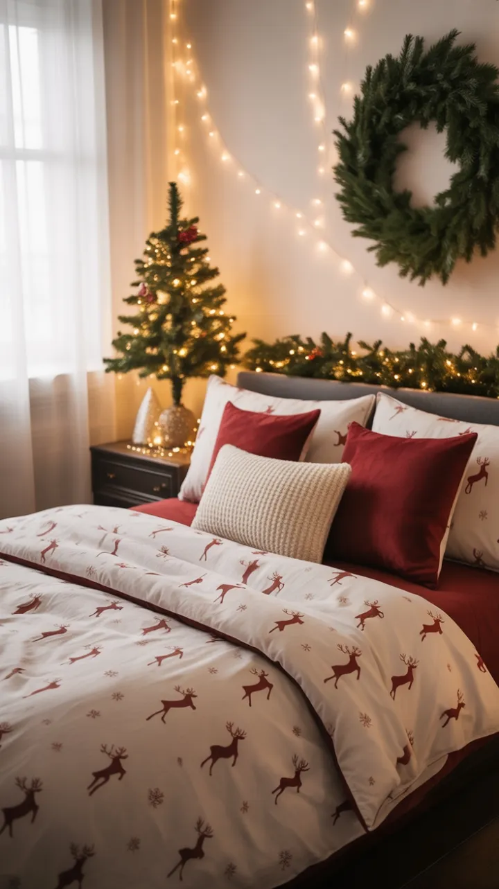 Twinkling Christmas Bedroom Retreat