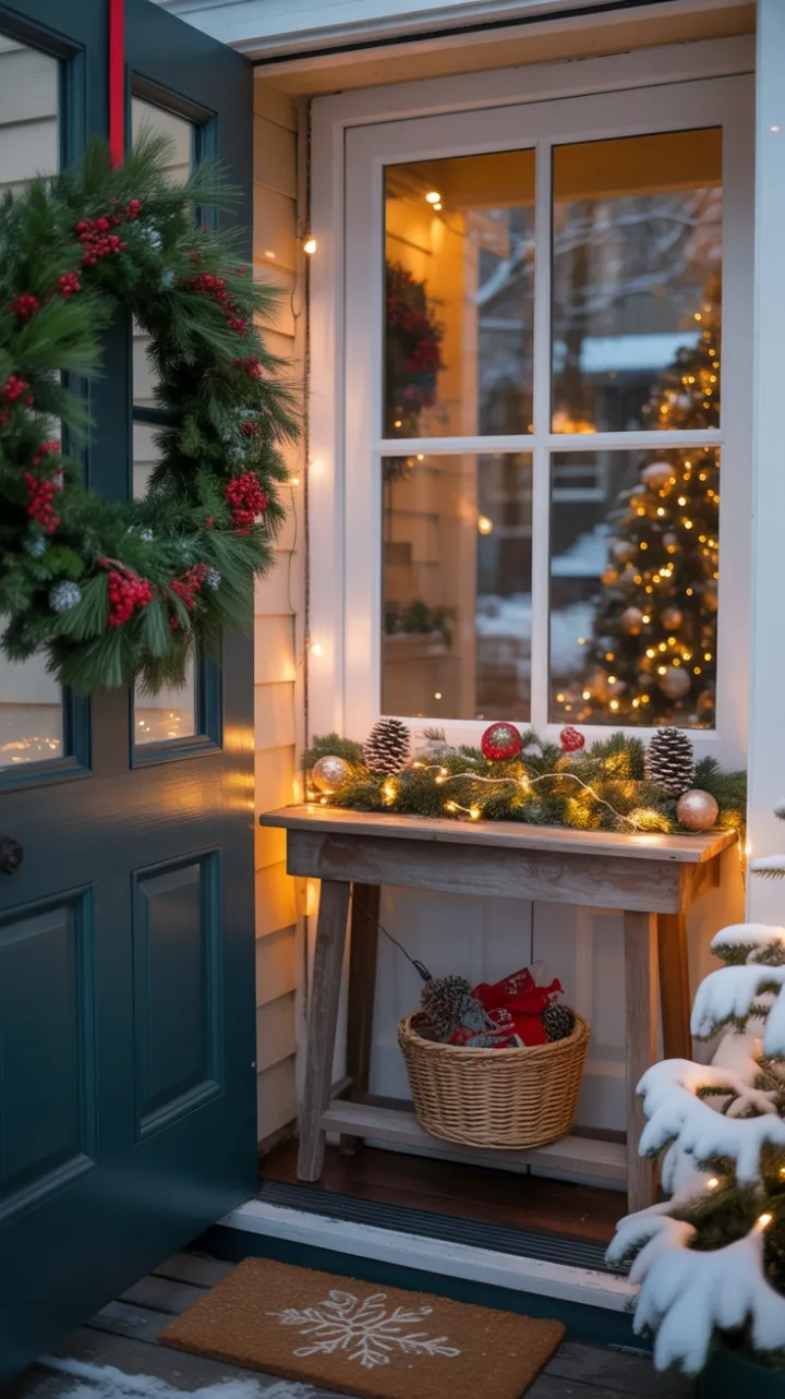 Warm Welcome on a Snowy Christmas Eve