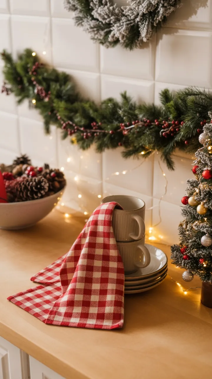 Cozy Christmas Kitchen Glow