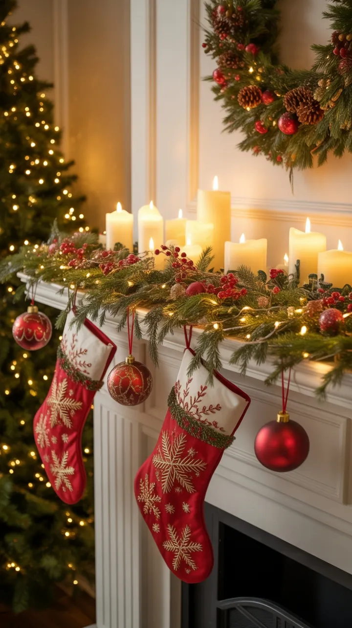 Mantel of Warmth and Holiday Wonder
