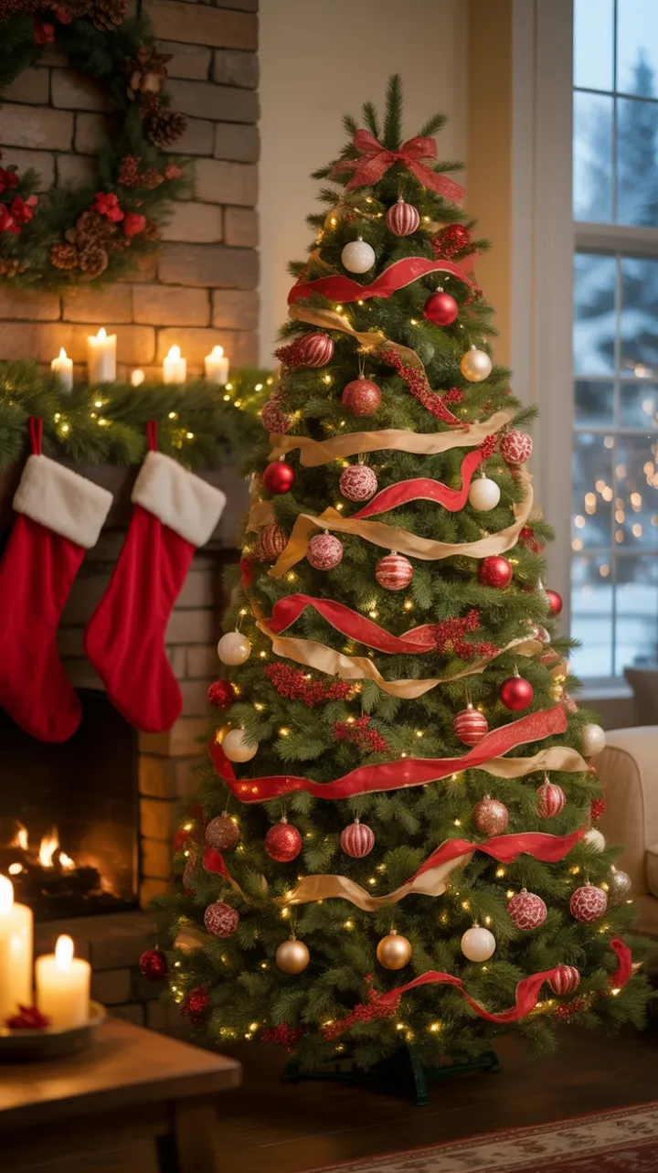 Warmth and Wonder Under the Twinkling Christmas Tree