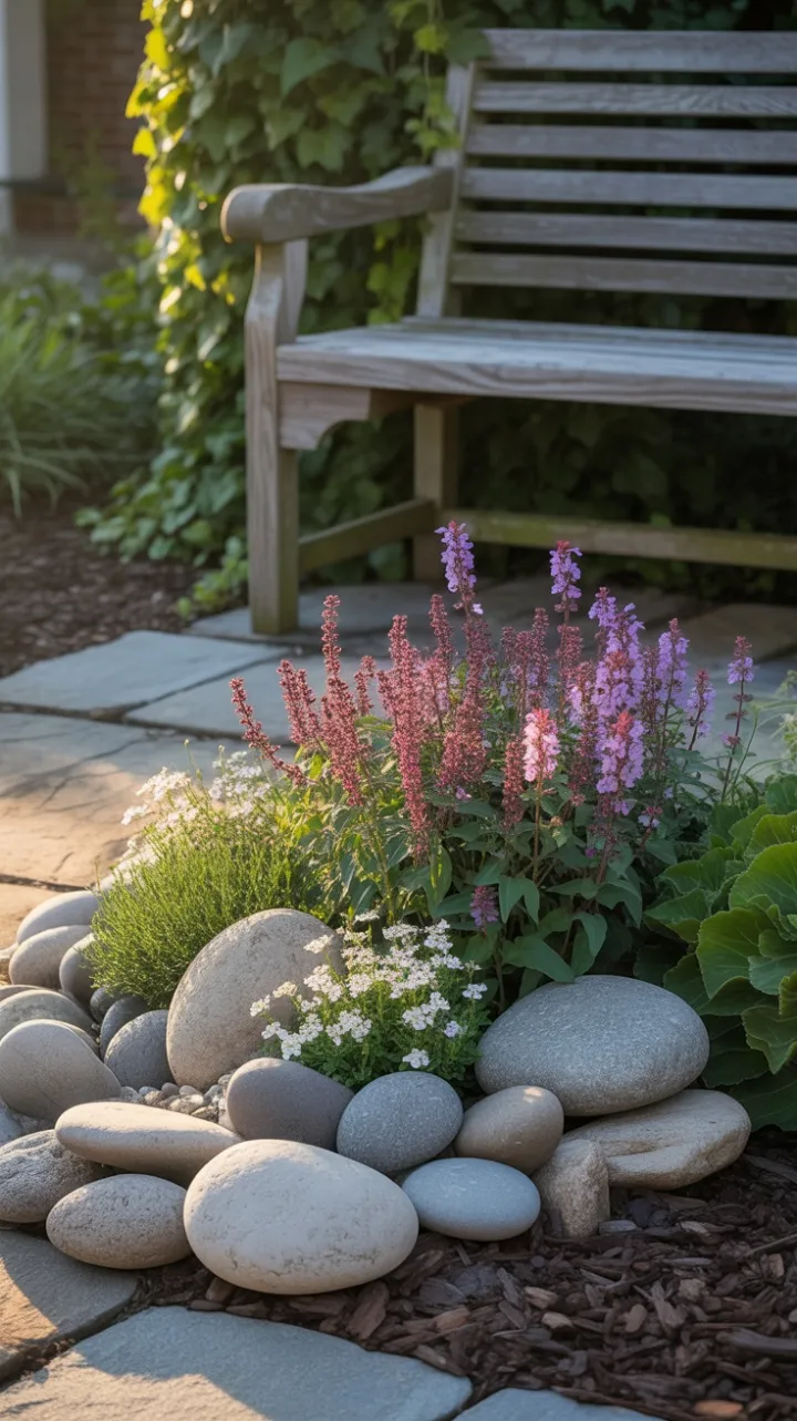 Sunlit Serenity in the Rock Garden