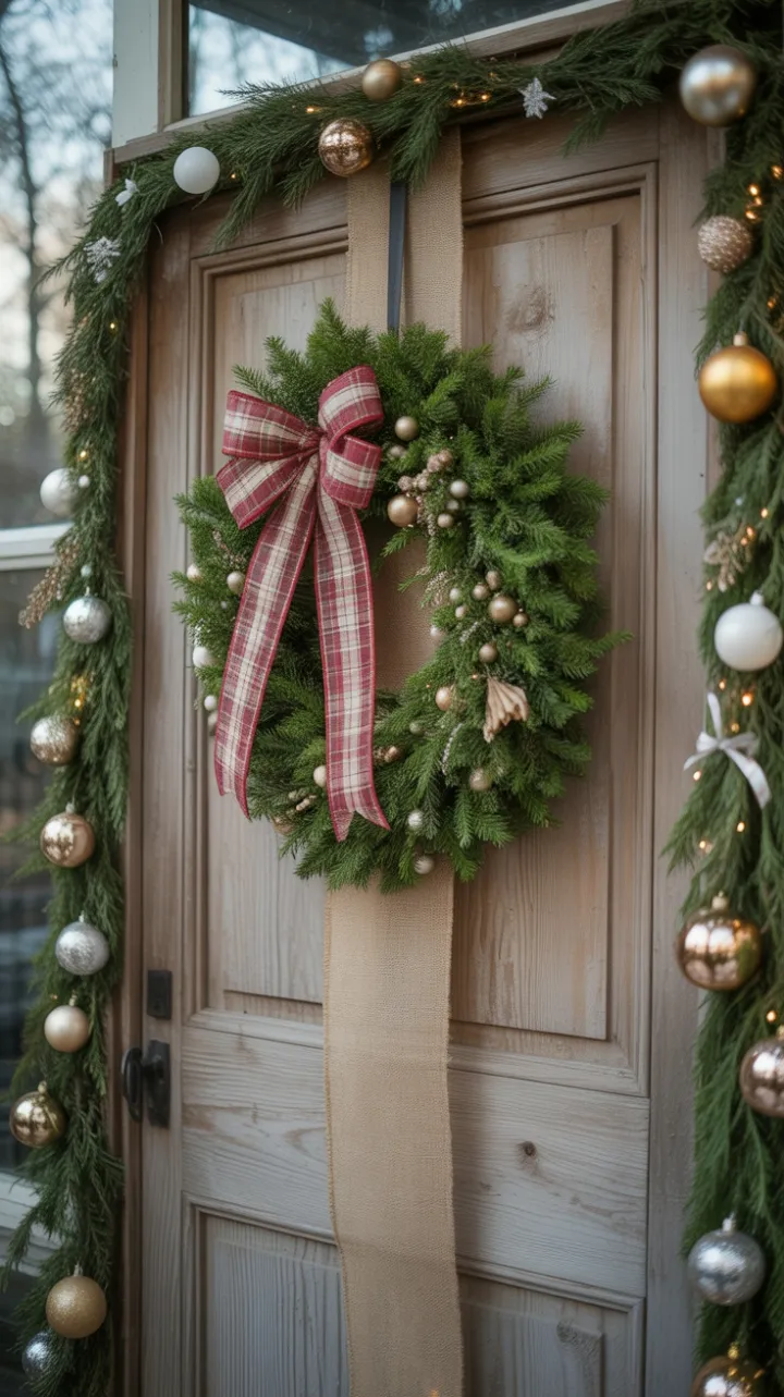 Hearthside Welcome in Plaid and Pine