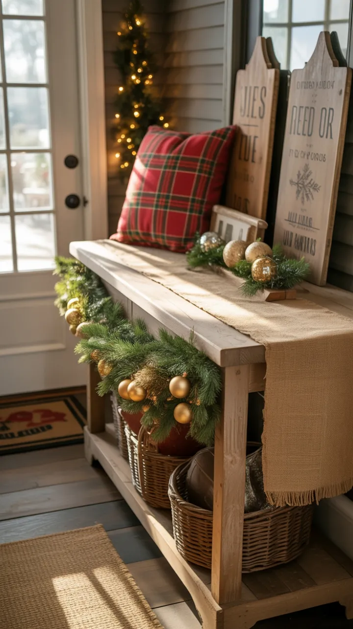 Cozy Rustic Christmas Welcome
