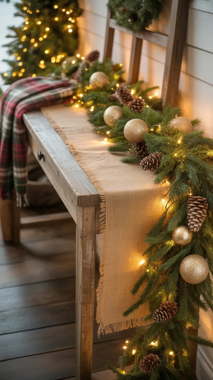 Cozy Rustic Christmas Welcome
