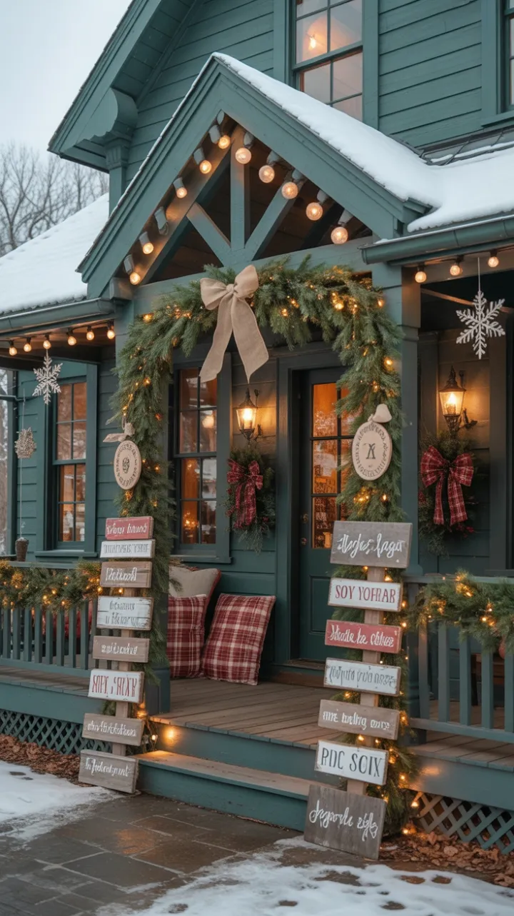 Snow-Kissed Victorian Holiday Haven