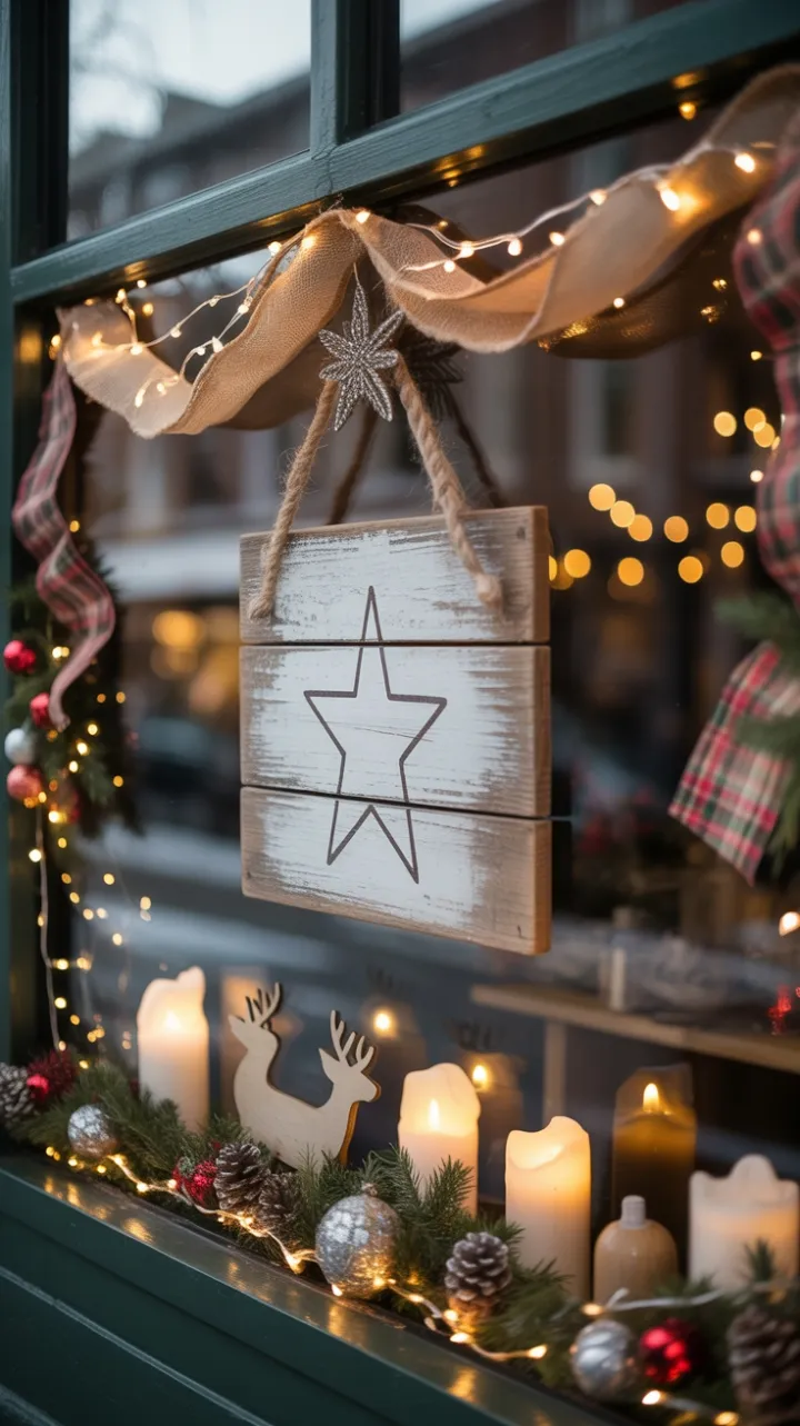 Candlelit Rustic Christmas Glow