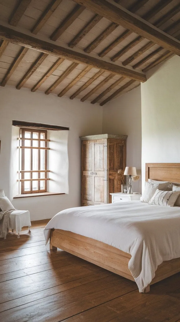 In this cozy sanctuary, rustic farmhouse charm intertwines with modern serenity, inviting you to unwind and reconnect with the whispers of generations past.