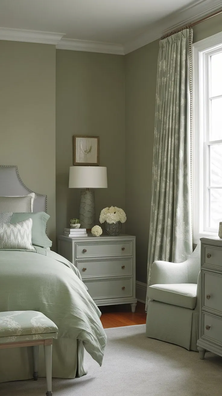 Transform your space with sage green bedroom vibes and gray and green bedroom ideas for the ultimate dream bedroom inspiration.