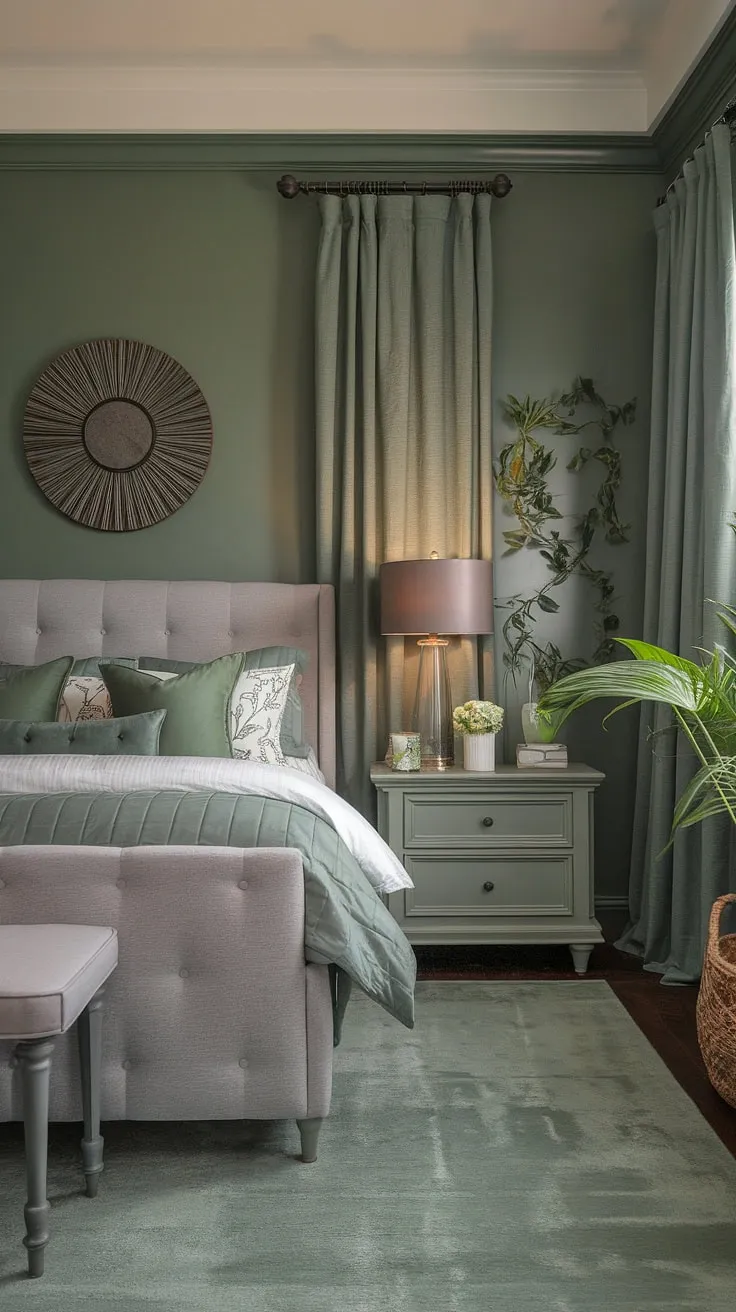 Redecorate your bedroom with fresh green room ideas and a cozy gray and green theme to create your perfect sanctuary.