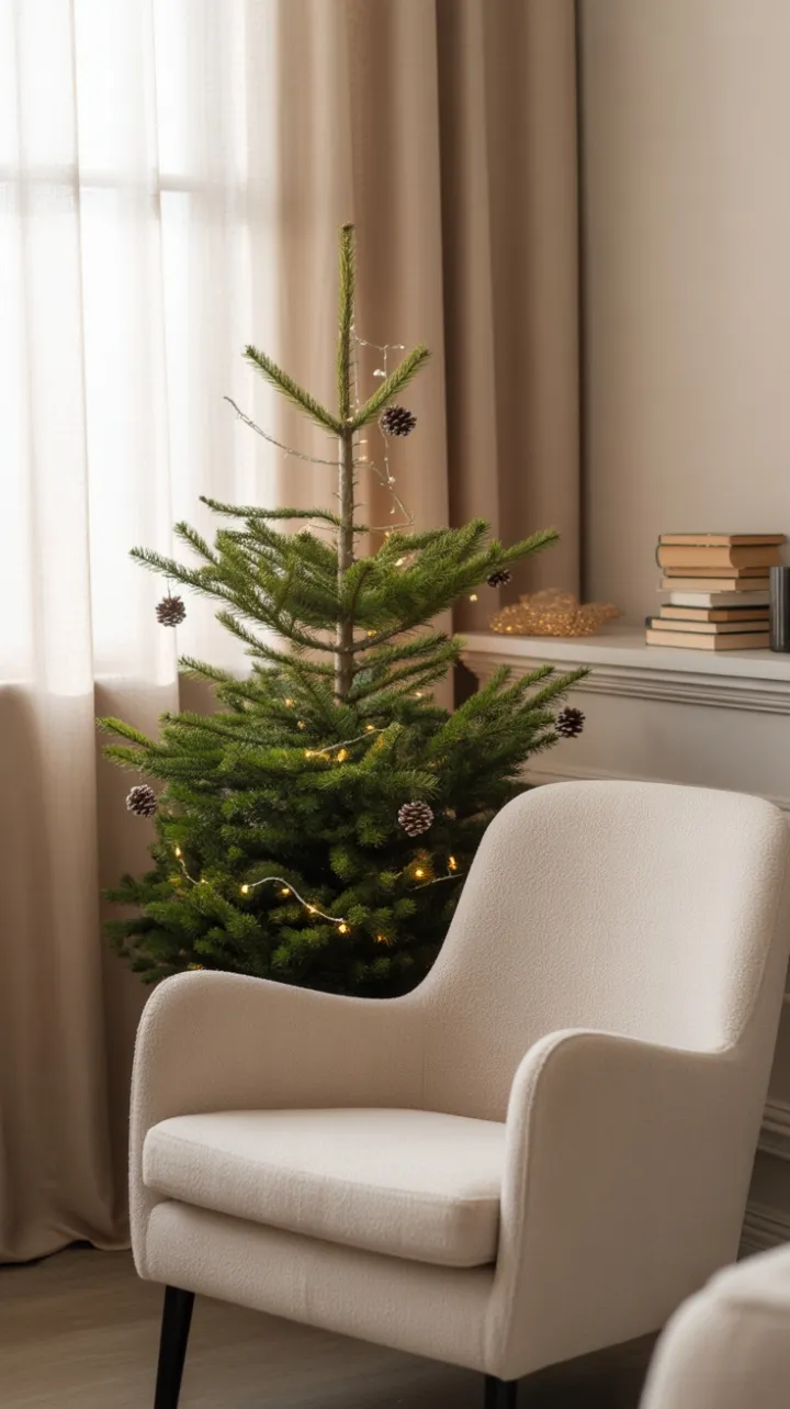 Tranquil Nordic Holiday Nook