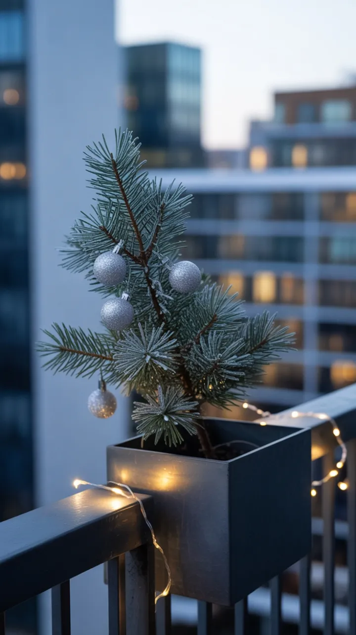 Frosted Pine and Citylight Elegance