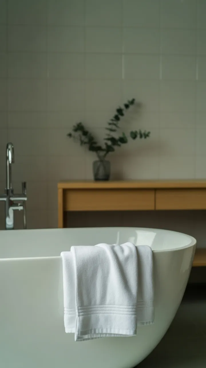 Scandinavian Serenity Minimalist Spa Retreat