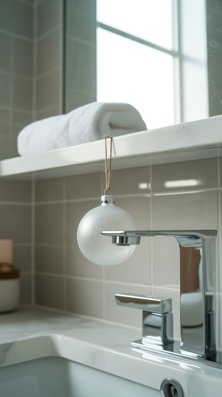 Frosted Minimalism Scandinavian Holiday Bath
