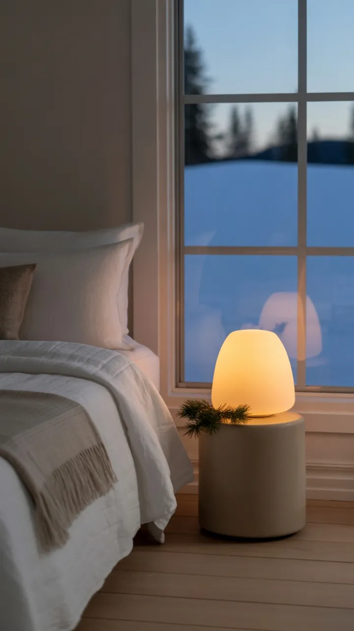 Scandinavian Calm — Linen Evergreen and Dusk