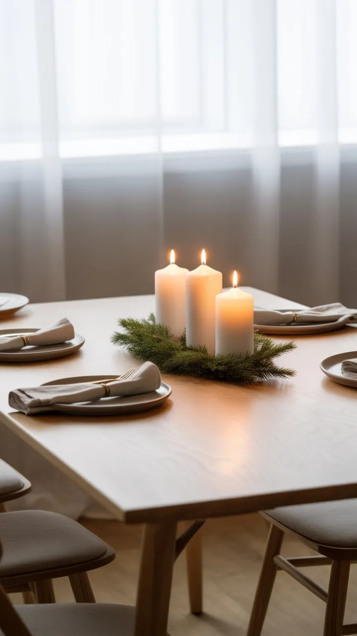 Scandinavian Silence A Minimalist Christmas Table