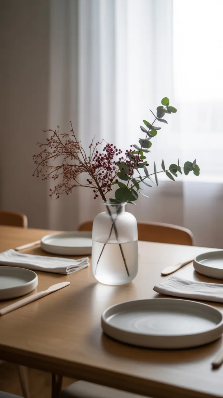 Quiet Scandinavian Christmas Table
