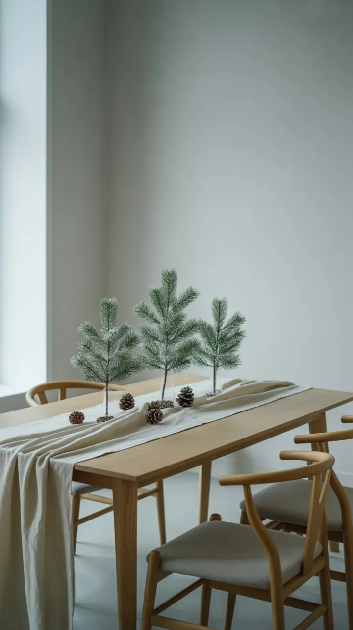 Scandinavian Silence — A Minimalist Christmas on Light Oak