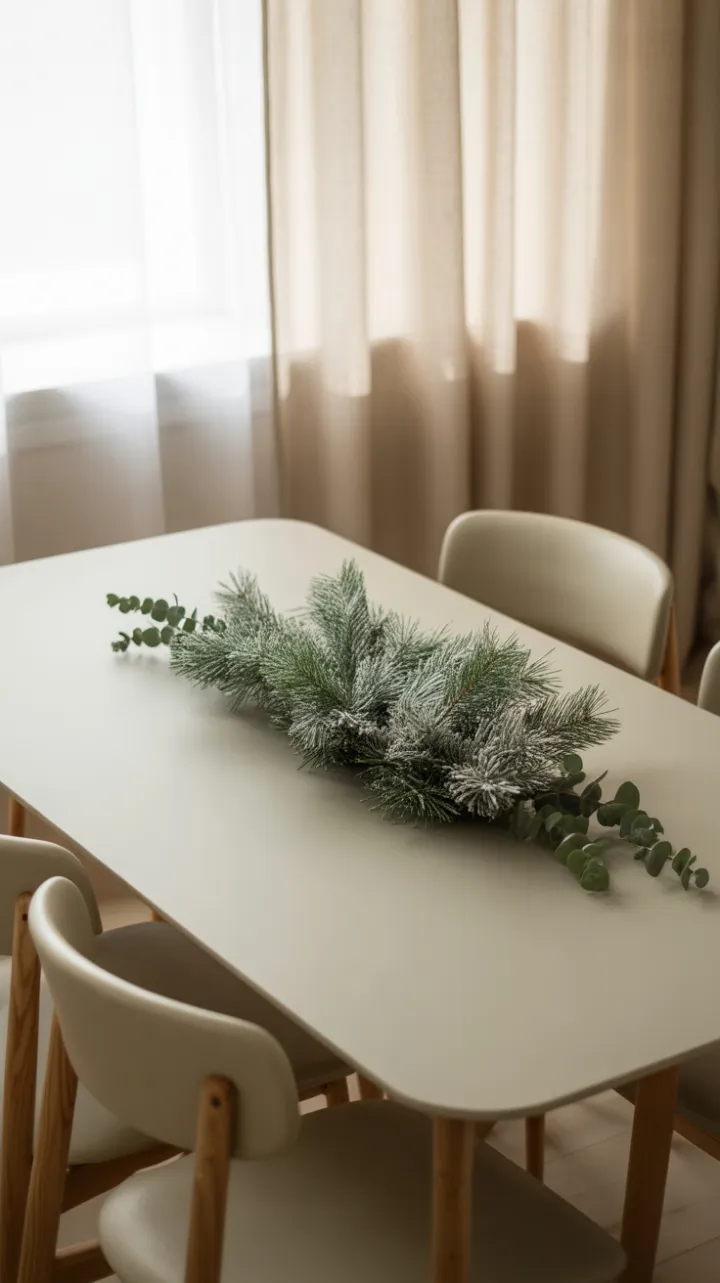 Quiet Christmas Table in Nordic Neutrals