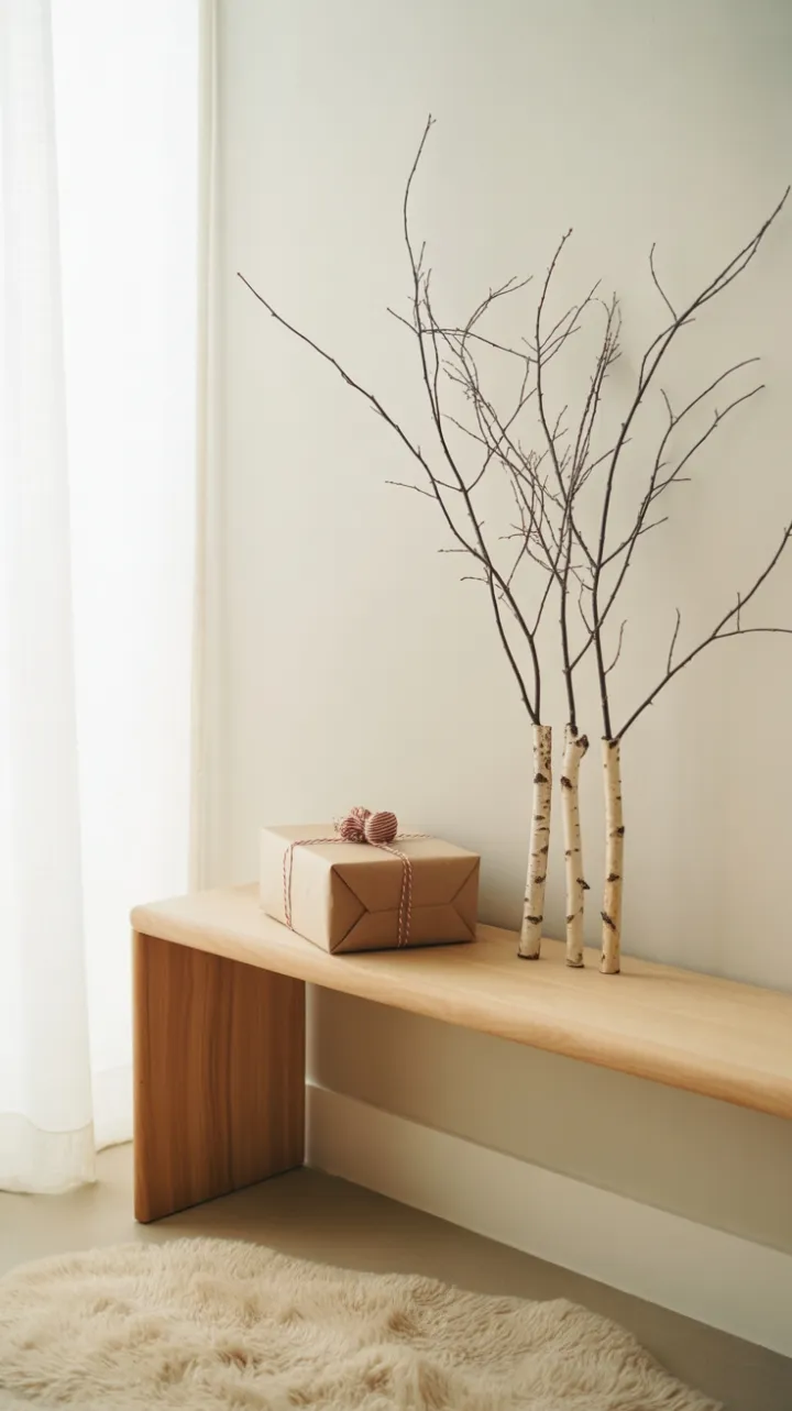 A Quiet Minimalist Holiday Welcome