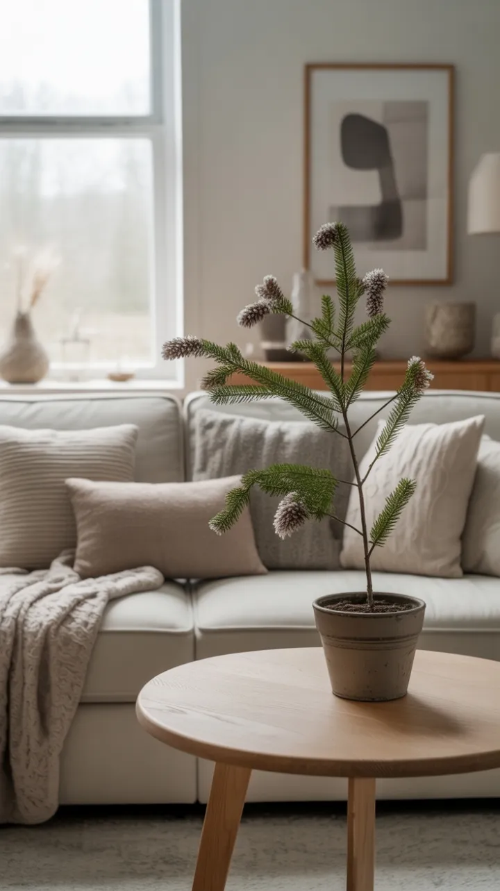 Hygge Haven Serene Scandinavian Living Room