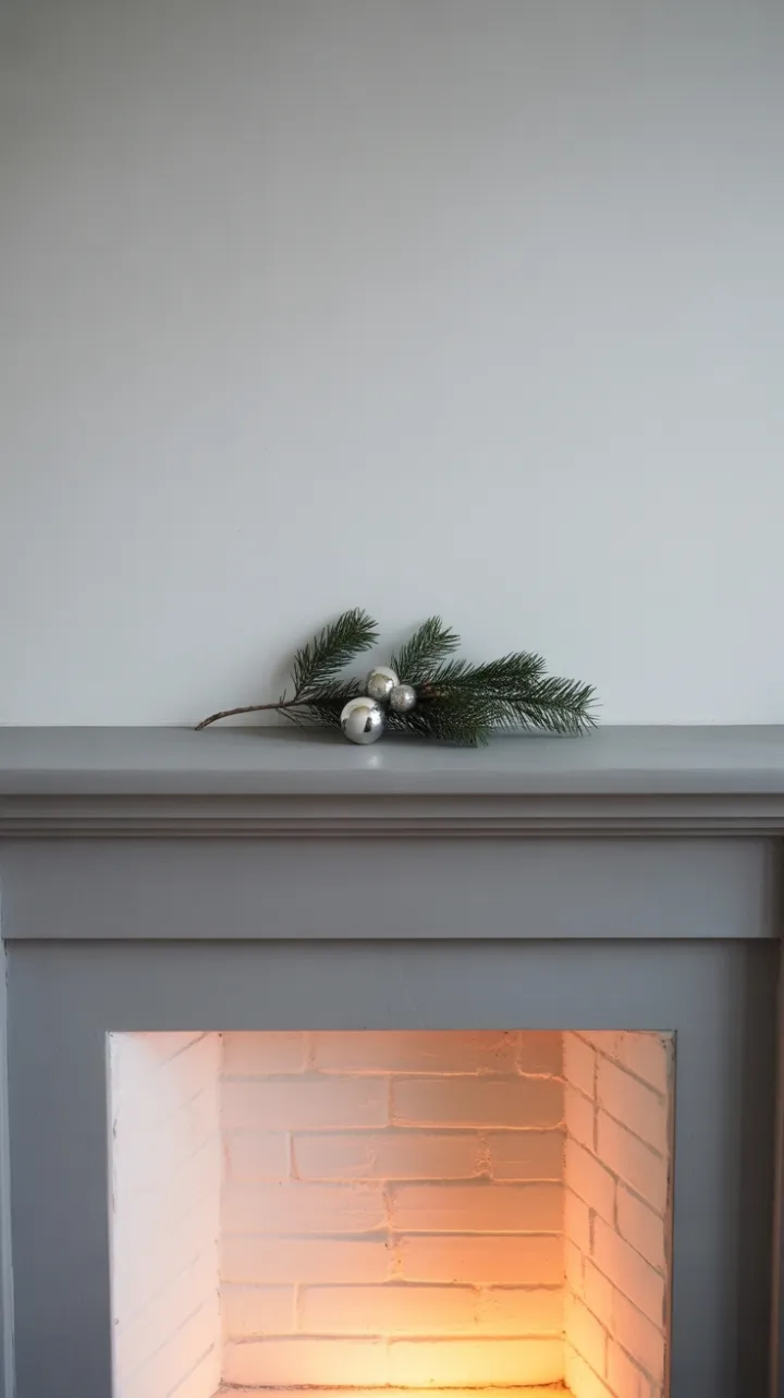 Minimalist Nordic Hearth Embracing Winter Light