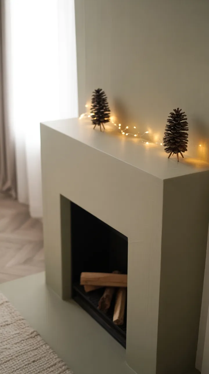 Understated Scandinavian Hearth