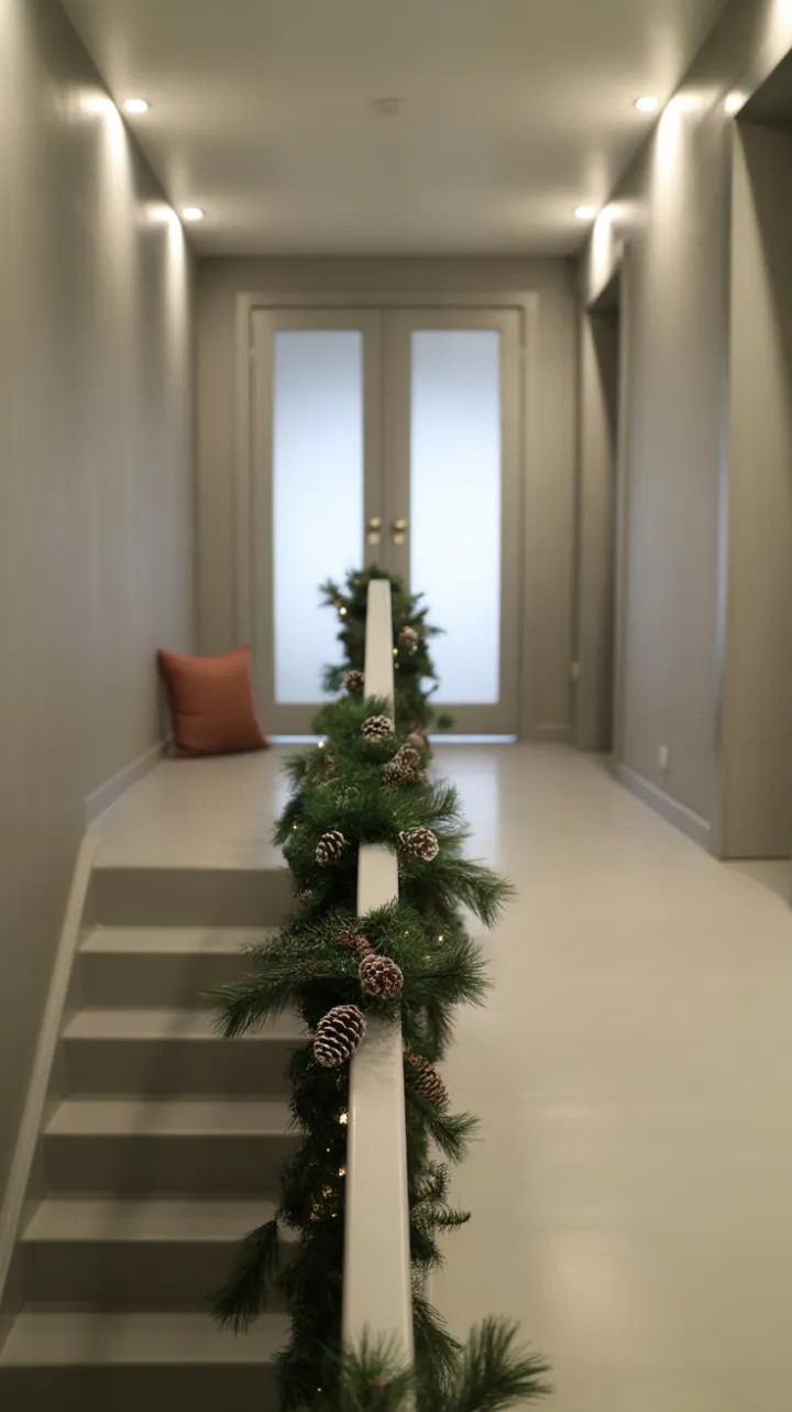 Quiet Nordic Holiday Hallway