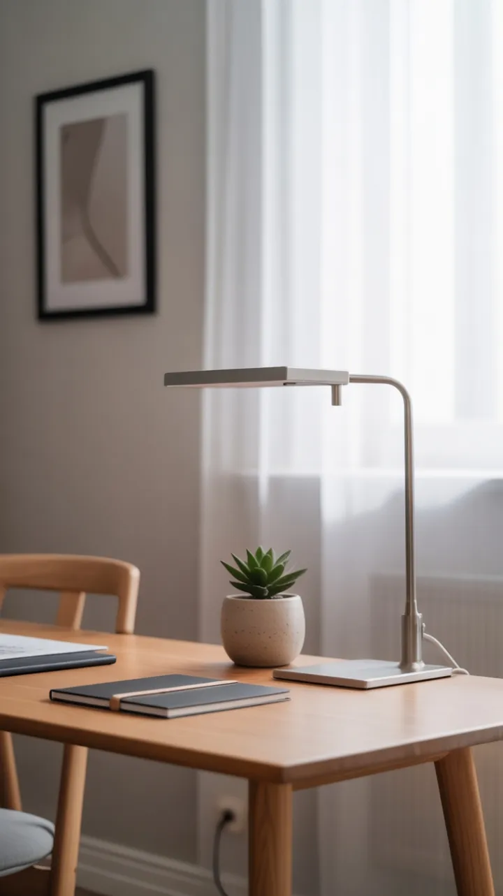 Light Ash Serenity An Understated Scandinavian Workspace