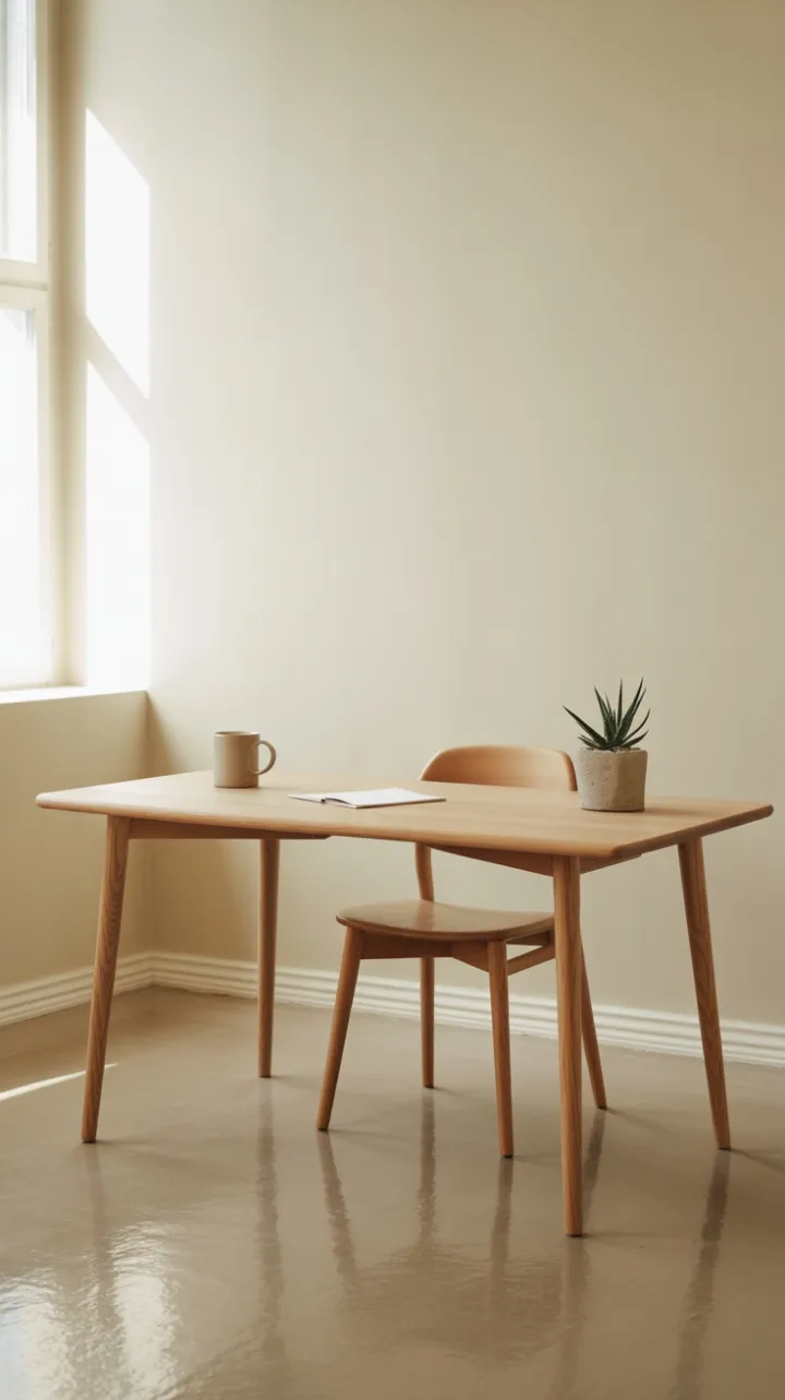Understated Scandinavian Workspace