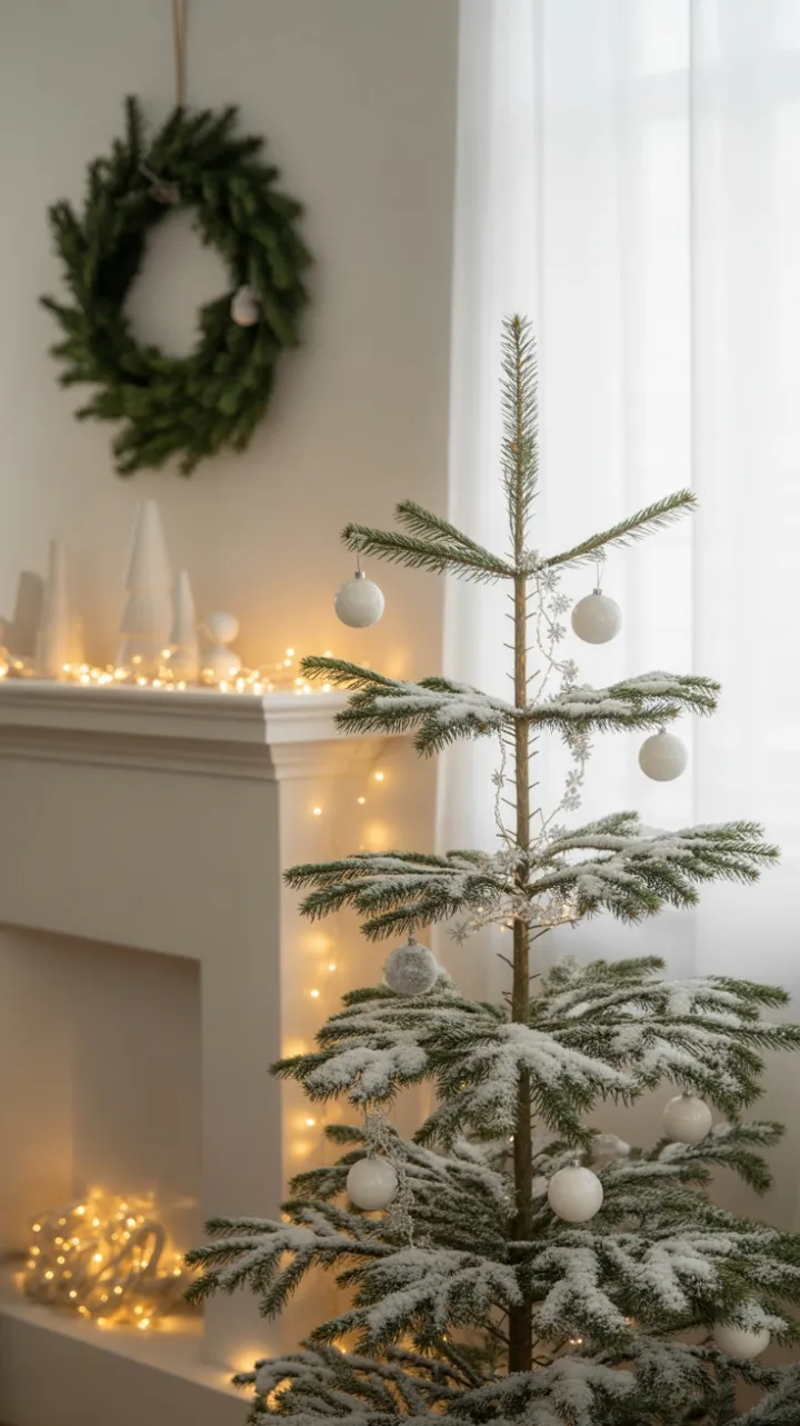 Whispered Winter: A Minimalist Holiday Haven