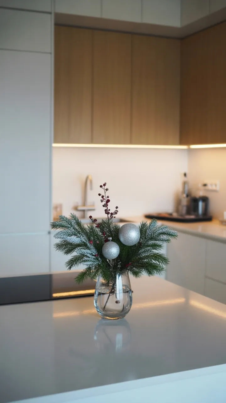 Nordic Calm Minimal Holiday Centerpiece
