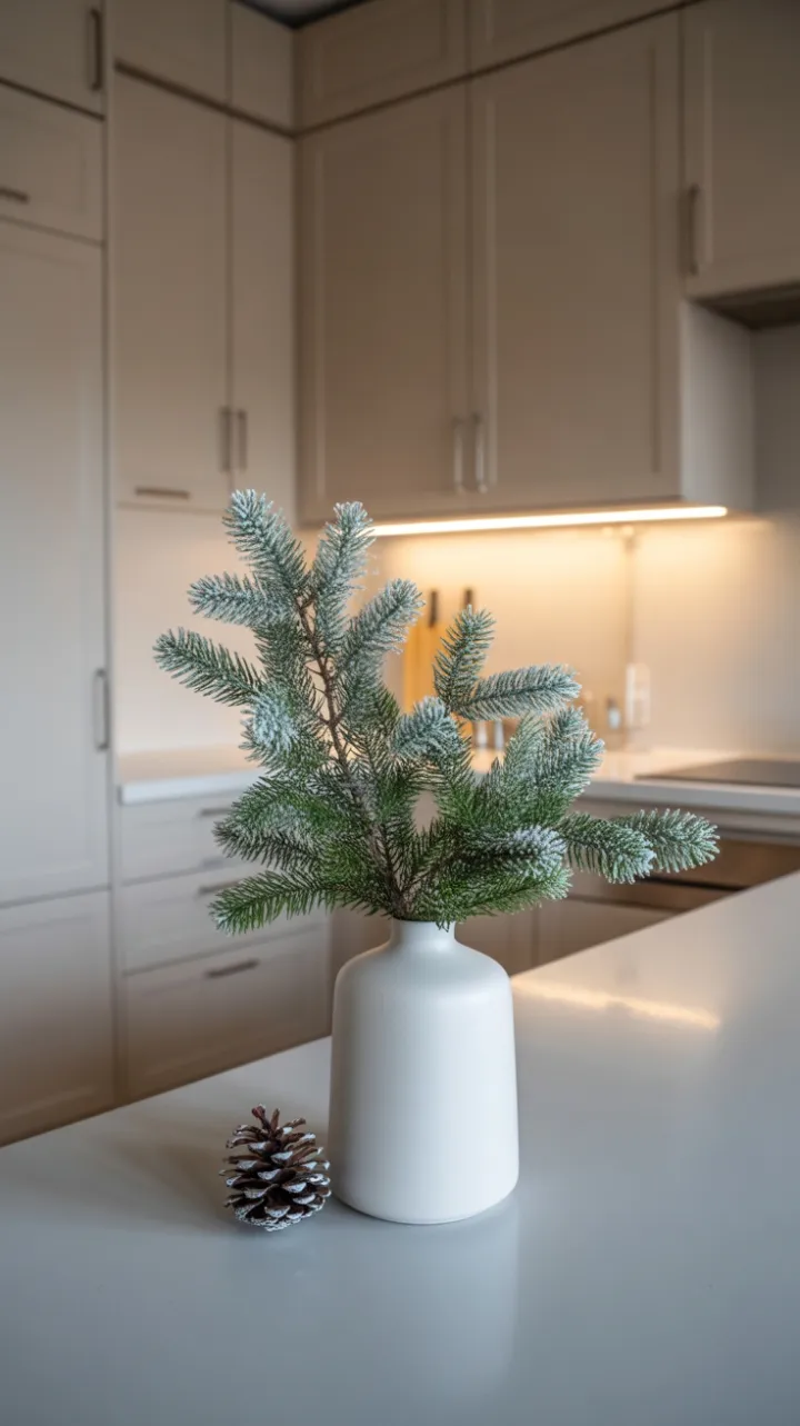 Quiet Nordic Holiday Centerpiece