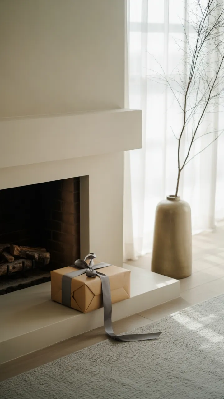 Quiet Warmth at the Minimalist Hearth