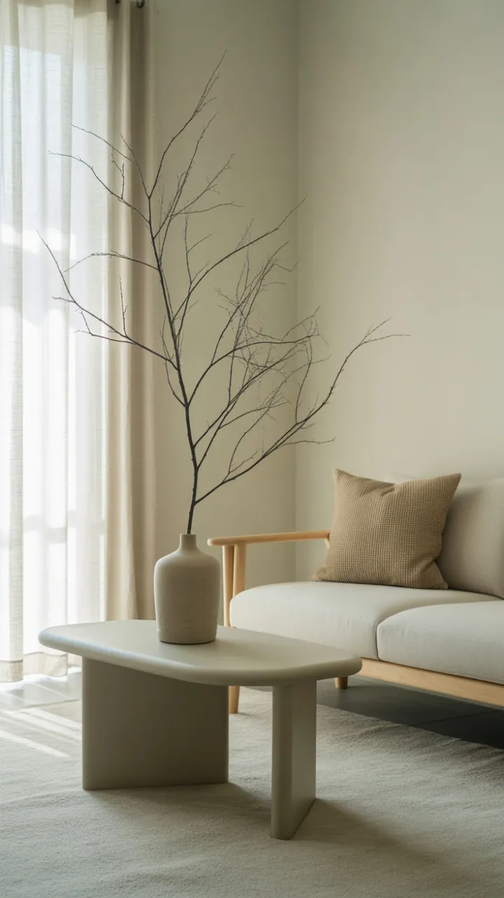 Scandi Serenity — A Single Birch Statement