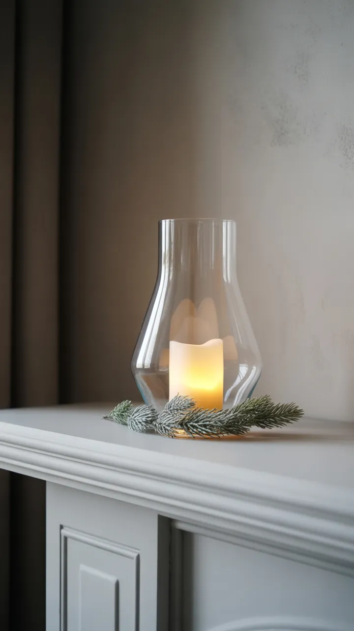 Scandinavian Mantel in Soft Light