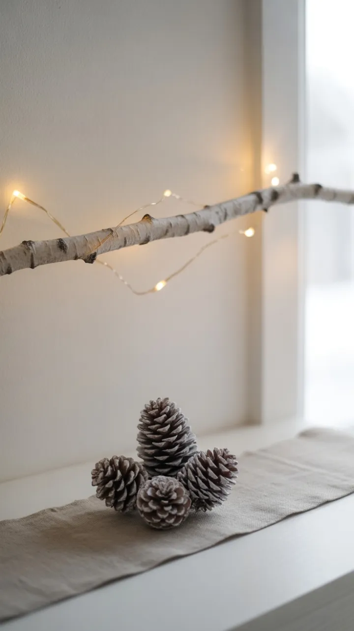 Birch Light and Frosted Calm